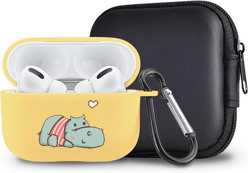 Cute Halloween Cat Case Compatible with AirPods Pro 2 with Keychain, Cartoon Animal Design Soft TPU Cover for AirPods Pro 2nd Generation Charging Case Smooth Protective Shell for Girl Women（Black） in Saudi Arabia
