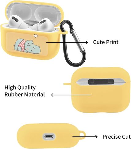 Cute Halloween Cat Case Compatible with AirPods Pro 2 with Keychain, Cartoon Animal Design Soft TPU Cover for AirPods Pro 2nd Generation Charging Case Smooth Protective Shell for Girl Women（Black） in Saudi Arabia