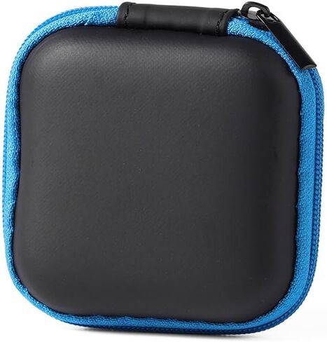 for Earbuds Carrying Case, Headphone/Earphone Hard Protective Carrying Case Bag (Orange) in Saudi Arabia