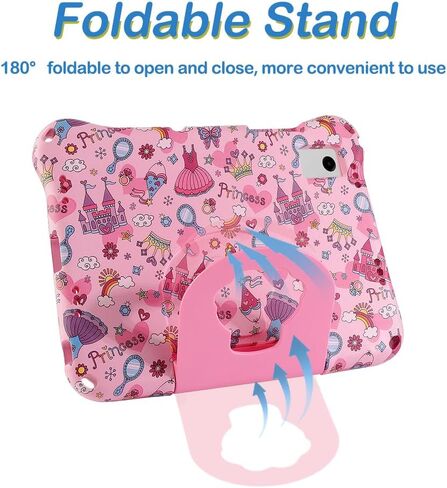 Dinosaur REVVL Tab 5G 2023 Case for Kid Boy Light EVA Kids Friendly Revvl Tab Case with Handle Kickstand Kids Pro Shockproof Full Cover Boy's Gift (KL) in Saudi Arabia
