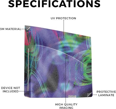 Glossy Glitter Gaming Skin Compatible with Sony Disc Drive for PS5 Digital Edition Consoles - Celtic Butterflies - Premium 3M Vinyl Protective Wrap Decal Cover | Crafted in The USA by MightySkins in Kuwait