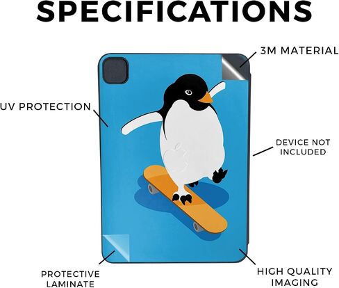 Carbon Fiber Skin Compatible with Apple Smart Folio for iPad Pro 11-inch (M4) 2024 - Booming Box - Premium 3M Vinyl Protective Wrap Decal Cover - Easy to Apply | Crafted in The USA by MightySkins in Saudi Arabia