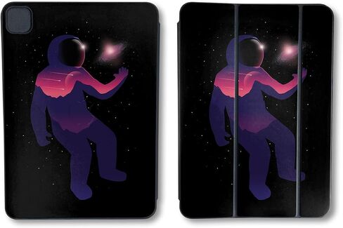 Carbon Fiber Skin Compatible with Apple Smart Folio for iPad Pro 11-inch (M4) 2024 - Booming Box - Premium 3M Vinyl Protective Wrap Decal Cover - Easy to Apply | Crafted in The USA by MightySkins in Saudi Arabia