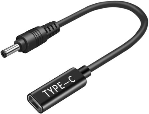 Type C Male to Female DC Adapter 4.0x1.7 mm, 20V 4.0x1.7mm DC Adapter Made for Lenovo IdeaPad 3, 330-14, 330-15, 330-17, 510-15, 330s-14, 330s-15, Flex 6-14, Yogo V/B/E/S Series in Saudi Arabia