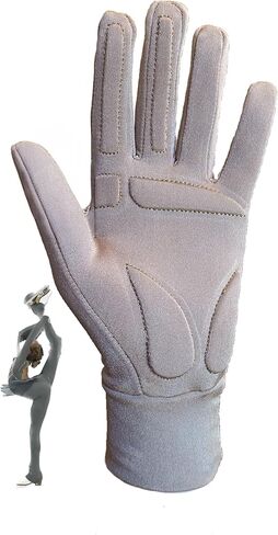 YamerSK8 Figure Skating Gloves with Gel Pads Palm Protection for Practice Competition in Kuwait