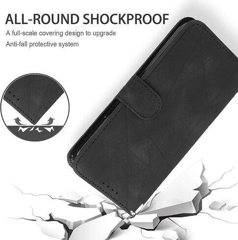 Case for Galaxy A16 5G Case, Samsung A16 Wallet Case with Tempered Glass Screen Protector, Skin Feel Leather Flip Credit Card Holder Stand Phone Cover for Samsung Galaxy A16 Green in Saudi Arabia