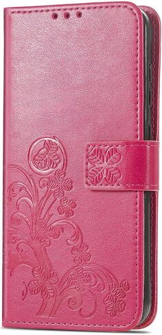 Wallet Phone Case for Samsung Galaxy A33 5G, PU+TPU Leather Flip Kickstand Case with Magnetic Clasp and Cash Card Slots Holder Cover for Samsung Galaxy A33 5G SYC Rose Gold in Saudi Arabia