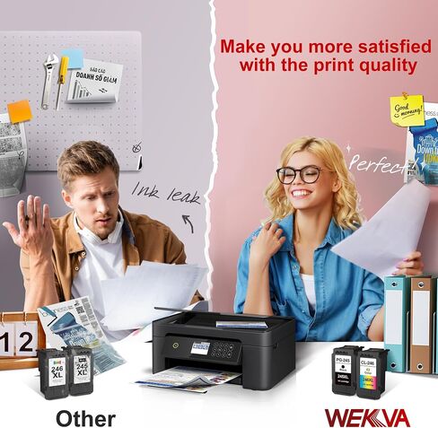 PG-245 XL Black Printer Ink Cartridge High Capacity for Canon 245XL Black Ink PG-245XL Compatible to Canon Pixma MX490 MX492 MG2522 MG3022 MG2520 TR4522 TS3122 TS3300 TS3322 Printer (2 Black Pack) in Saudi Arabia