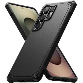 Ringke Rugged Gear [متوافق مع Magsafe] المصممة ل Samsung Galaxy S25 Ultra Case و Oil & Dirt Grides Donfant Dovel Cover Cover Dreading Clove Camera - Magnetic Camo Black