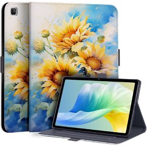 علبة لـ Samsung Galaxy Tab A7 Lite 8.7 بوصة ، PU متميزة و TPU الناعمة ، غطاء عرض متعدد الزوايا مع قفل مغناطيسي لجهاز Galaxy Tablet A7 Lite 8.7 "2021 (SM-T220/T225/T227) ، Blue Butterfly in Kuwait