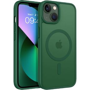 BENTOBEN Magnetic for iPhone 13 Mini Case/iPhone 12 Mini Case, [Compatible with MagSafe] Translucent Frosted Slim Shockproof Women Men Protective Case Cover for iPhone 13 Mini/12 Mini 5.4",Hot Pink in Kuwait