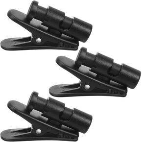 STOBOK 9 Pcs 360 Clips for Earphone Wire Earplug Headphones Ear Plug Headphones Earphone Wire Clothing Clip Headphone Shirt Clip Headset Cable Clips Earpiece Earbuds The Se Clothing Line