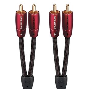 AudioQuest Golden Gate Analog Audio Interconnect RCA to RCA Cable (3.0 meters)