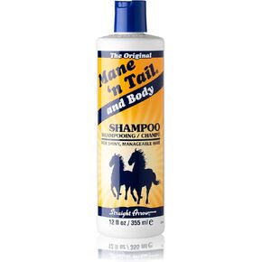 Mane 'n Tail & Body Shampoo for Shiny & MANAGEABLE Hair 12 oz For Horses and Humans