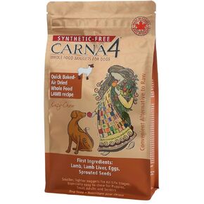 CARNA4 Easy Chew Dog Food, Lamb, 10 lb