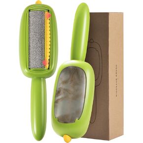 Portable Lint Brush,Reusable Lint Roller,Washable Pet Hair Removal Tool for Clothes,Furniture,Pet Hair Remover for Cats and Dogs Fur,Ideal Replacement for Sticky Refills Lint Roller/Removers