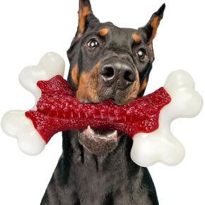 Tough Dog Toys, Toys for Aggressive Chewers Large Breed, Chew Dogs, Bone Toy Nylon Dogs Almost Indestructible