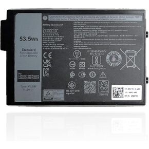 OUWEE 1F22N Laptop Battery Compatible with Dell Alienware M15 M17 R1 G7 7590 7790 G5 5590-D2783W D2743B D2865B D2863W D2842W D2843W Series Notebook 0JJPFK 08622M XRGXX 06YV0V 15.2V 60Wh 3750mAh 4-Cell