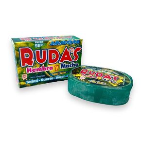 Zoeartcrafts Rue Soap Bar (Female and Male), Jabon de Ruda, Abundance & Wealth 90gr, Esoteric, Natural and organic for skin - Peru