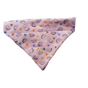 Taco Tuesday Over the Collar Dog Bandana That Slips onto Their Existing Collar Size Extra Small