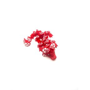 3D Printed Articulated Mushroom Dragon 6 inches Fun Fidget Toy