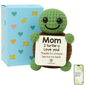Mothers Day Gifts For Mom Turtles With NFC, Funny Gifts For Mom, Mom Gifts From Daughters, Mom Birthday Gifts From Son, I Love You Mom, Mother's Day Gifts 2025