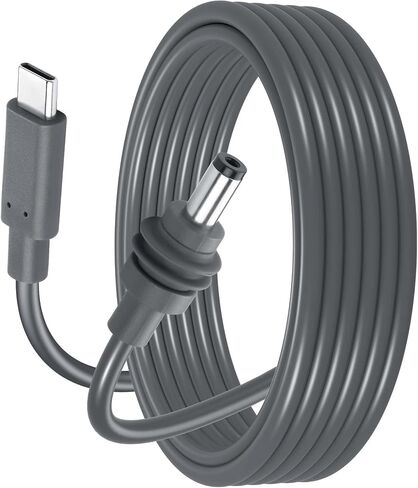 CERRXIAN Starlink Mini USB C to DC Power Cable, 5M/16.4FT PD100W Input USB Type C to DC Barrel Jack Cable for Starlink Mini Replacement Waterproof Cable in Saudi Arabia