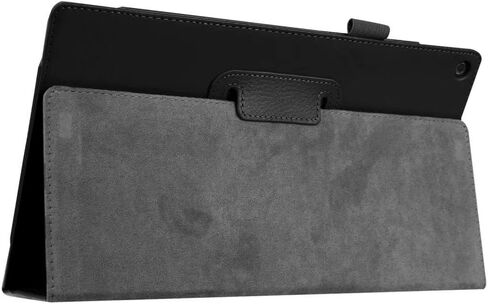 Tablet Cover for Amazon Kindle Fire HD10 5th Generation (2015 Release), Ultra Slim Folio Stand Lightweight Leather Case for Kindle Fire HD 10 5th Gen 10.1" (Li-Dark Blue) in Saudi Arabia