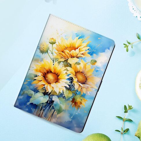 علبة لـ Samsung Galaxy Tab A7 Lite 8.7 بوصة ، PU متميزة و TPU الناعمة ، غطاء عرض متعدد الزوايا مع قفل مغناطيسي لجهاز Galaxy Tablet A7 Lite 8.7 "2021 (SM-T220/T225/T227) ، Blue Butterfly in Kuwait