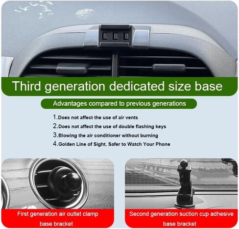 Car Phone Holder for Honda Fit Auto Accessories[Special Vehicle Installation，only for 2015-2020 Honda Fit，Non Universal][Auto Lock Hands Free Cell Phone Mount Car fits for iPhone & All Smartphones] in Saudi Arabia