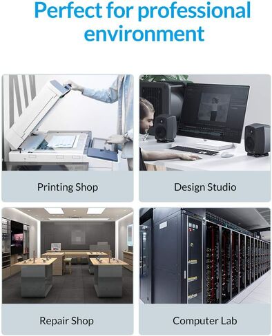 Orico 30-Port من الدرجة الصناعية USB 2.0 HUB مع إمدادات الطاقة 300W ، محطة شحن ذكية ، جدار/رف قابلة للتركيب ، علبة معدنية كاملة للمكاتب وورش العمل والمختبرات in Kuwait