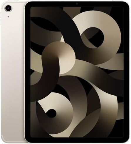2022 Apple iPad Air 5th Gen. (10.9-inch, Wi-Fi, 64GB) - Starlight (Renewed Premium) in Kuwait