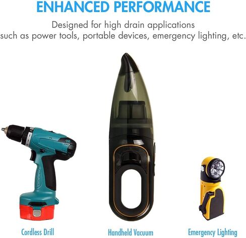 Tenergy Subc 2200mah Nicd Flat Top Battery القابلة لإعادة الشحن (بدون علامات تبويب) - 15 حزمة in Kuwait