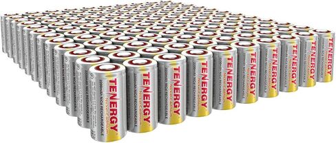Tenergy Subc 2200mah Nicd Flat Top Battery القابلة لإعادة الشحن (بدون علامات تبويب) - 15 حزمة in Kuwait