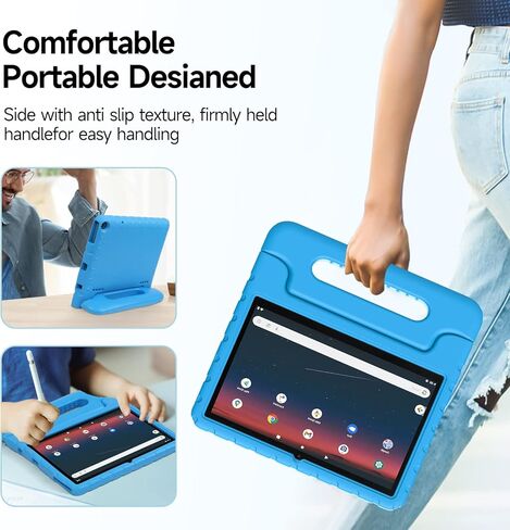 حالة ONN 2022 Gen 3 Tablet 10.1 "(النموذج: 100071485) ، ONN 10.1 2022 CATINAL CASE WINGRING WINGHT PROID in Kuwait