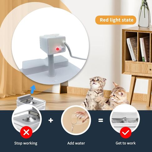 6 Packs Replacement Filters for Automatic Pet Water Fountain,3 Months Set of Replacement Filters in Saudi Arabia