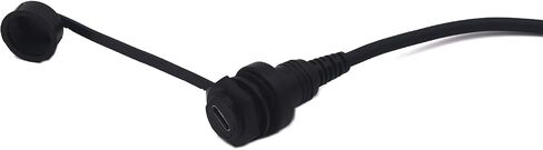 MINI USB 5 PIN MOUNT ، 0.3 متر MINI USB ذكور إلى أنثى لوحة التثبيت التثبيت تمديد كابل AUX للوحة القيادة على دراجة نارية القارب شاحنة السيارة ، شحن المزامنة ونقل البيانات in Kuwait