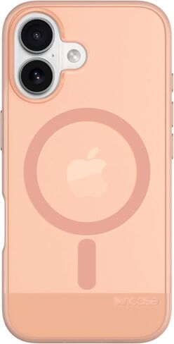 حالة Apple Magsafe Slim Slim لـ iPhone 16-8 FT Drop Protection -حالة iPhone Apple ضئيلة ودائمة وخفيفة الوزن مع مغناطيس مدمج لشحن Magsafe -Clear in Kuwait