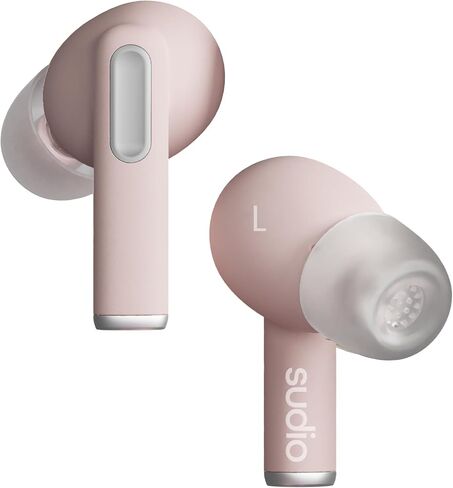 Sudio A1 Pro Wireless Earbuds, Bluetooth Earbuds 5.3, Noise Cancelling Earbuds, Waterproof Earbuds, Touch Control, Wireless Earphones with Charging Case, Perfect for Premium Sound Quality (Purple) in Saudi Arabia