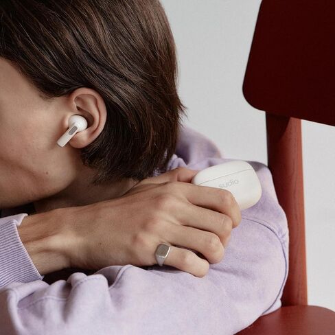 Sudio A1 Pro Wireless Earbuds, Bluetooth Earbuds 5.3, Noise Cancelling Earbuds, Waterproof Earbuds, Touch Control, Wireless Earphones with Charging Case, Perfect for Premium Sound Quality (Purple) in Saudi Arabia