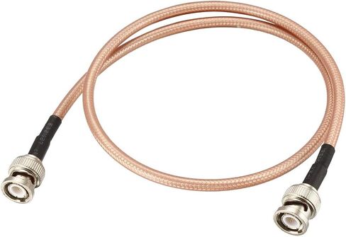 uxcell BNC Male to BNC Male Coax Cable RG400 Low Loss RF Coaxial Cable 50 Ohm 2.74M/9Ft in Saudi Arabia