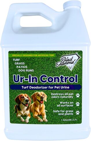 Urine Control Turf Deodorizer for Pet Urine - Bio-Enzymatic Odor Neutralizer for Artificial Grass, Turf, and Outdoor Surfaces - Eco-Friendly, Pet-Safe, Long-Lasting Scent (128oz Gallon) in Kuwait