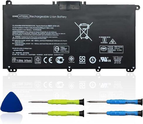 HT03XL L11119-855 Laptop Battery for HP Pavilion 14-CE 14-CF 14-DF 15-CS 15-DA 15-DB 15-DW 17-by 17-CA Series 15-CS0053CL 15-DW0033NR 15-DA0014DX L11421-542 L11421-2C2 HSTNN-UB7J HSTNN-DB8R HSTNN-DB8S in Kuwait