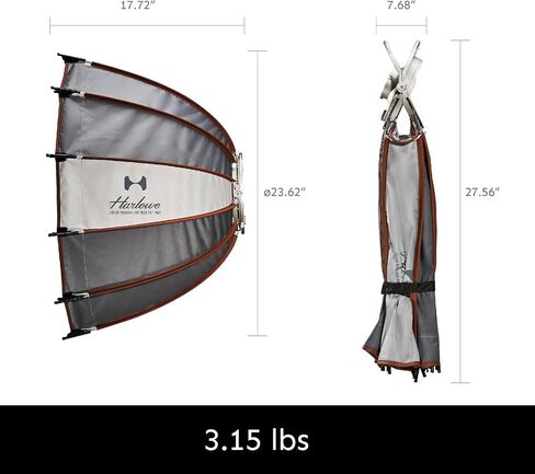 Quick Release Circular Softbox, 36", 90 cm, Compact and Collapsable, Bowens Mount Compatible, Professional Quality Photography and Video Lighting in Saudi Arabia