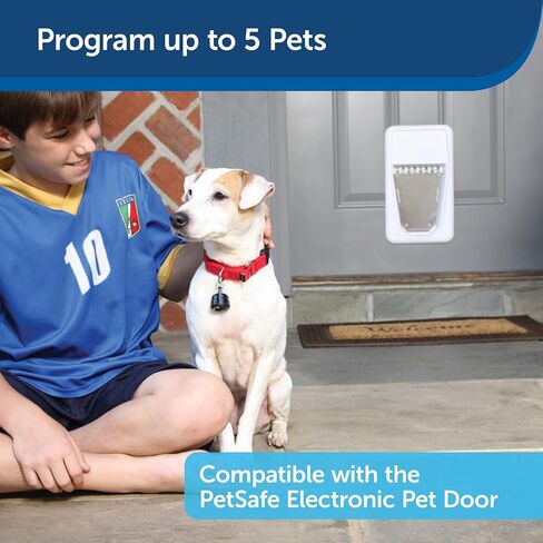 PetSafe Electronic SmartDoor - White, Large with Extra SmartKey in Kuwait