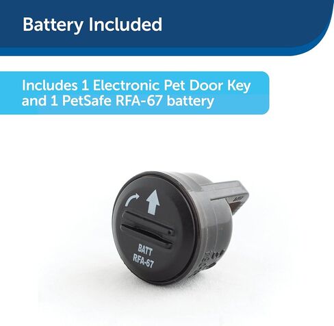 PetSafe Electronic SmartDoor - White, Large with Extra SmartKey in Kuwait