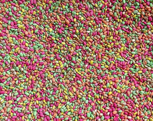 Pastel Themed Sensory Beans - Colorful Sensory Bin Filler - 4 Cups in Saudi Arabia