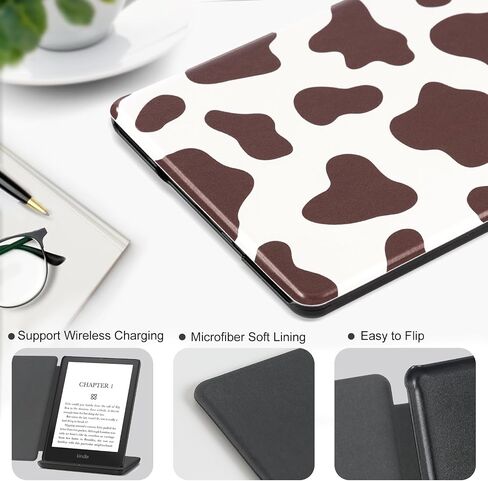 CoBak Case for Kindle Paperwhite - All New PU Leather Cover with Auto Sleep Wake Feature for Kindle Paperwhite Signature Edition and Kindle Paperwhite 11th Generation 2021 Released in Saudi Arabia