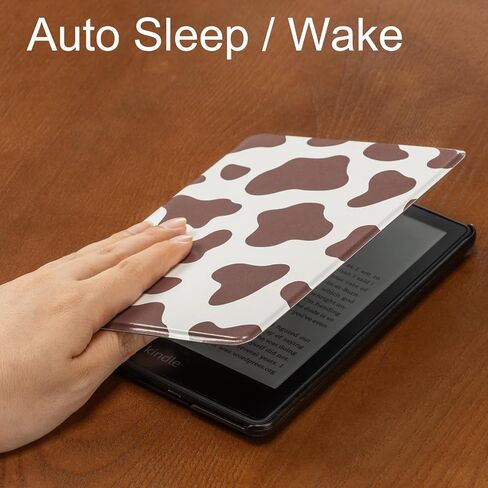 CoBak Case for Kindle Paperwhite - All New PU Leather Cover with Auto Sleep Wake Feature for Kindle Paperwhite Signature Edition and Kindle Paperwhite 11th Generation 2021 Released in Saudi Arabia