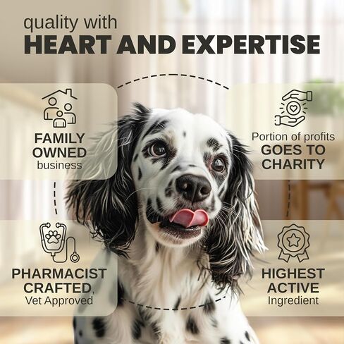 Hemp Oil for Dogs and Cats - Helps with Anxiety, Pain, Stress, Sleep, Arthritis, Seizures Relief - Hip and Joint Support - Calming Drops in Kuwait